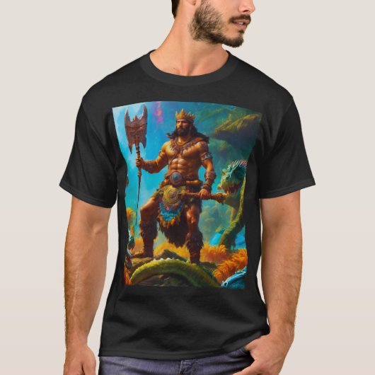 Barbarian King T-shirt (Voorkant)