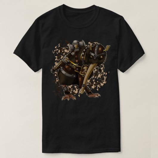 Barbarian Kiwi T-shirt (Design voorkant)