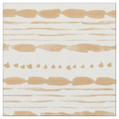 BARBARIAN Rad Boho Stripes Golden Stof (Close Up)