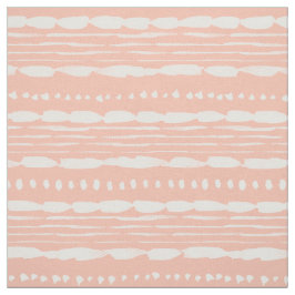 BARBARIAN Rad Boho Stripes Peach Stof