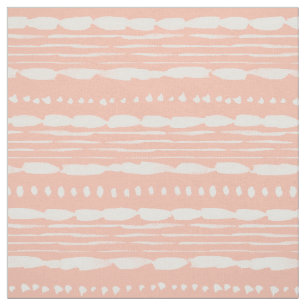 BARBARIAN Rad Boho Stripes Peach Stof