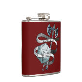 Barbarian roll voor schade d20 grote bijl heupfles (Rechts)