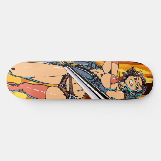 Barbarian Skateboard Deck (Horizontaal)
