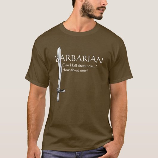 Barbarian T Shirt (Voorkant)