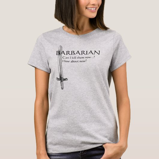 Barbarian T Shirt (Voorkant)