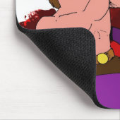 Barbarian versus Snake Muismat (Hoek)