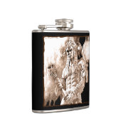 Barbarian Warrior Flask Heupfles (Rechts)