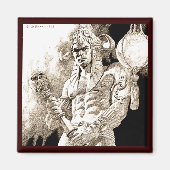 Barbarian Warrior Magnet (Voorkant)