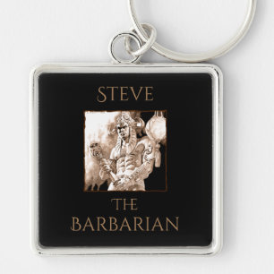 Barbarian Warrior Personalized Sleutelhanger