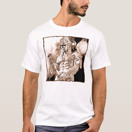 Barbarian Warrior T-Shirt (Voorkant)