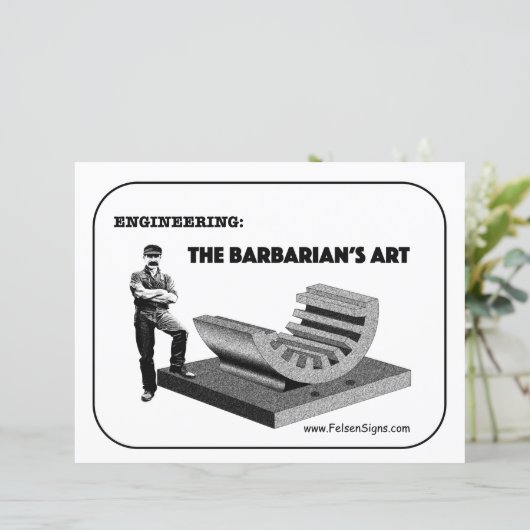Barbarian's Art - poster (Staand voorkant)