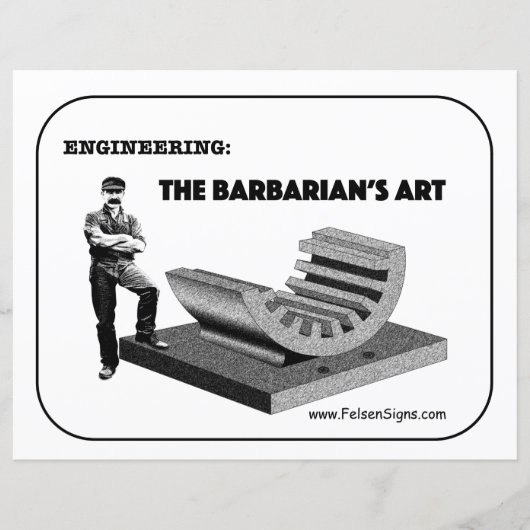 Barbarian's Art - poster (Voorkant)