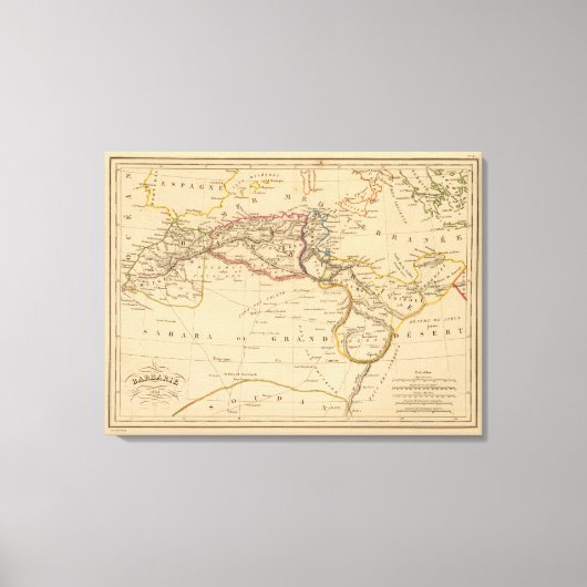 barbarij canvas afdruk (Voorkant)