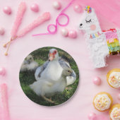 Barbarijse eenden en slangen papieren bordje (Feest)