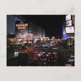 Barbary Coast Las Vegas 's nachts Briefkaart