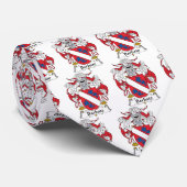 Barbato Family Crest Stropdas (Opgerold)