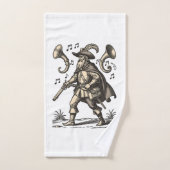 Barbatos Echos van de Jacht Bad Handdoek (Handdoek)