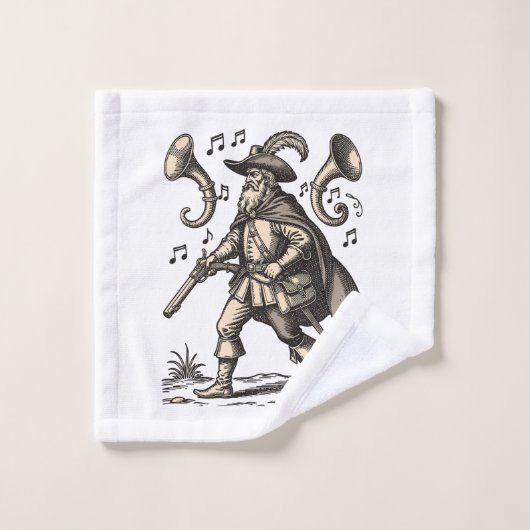 Barbatos Echos van de Jacht Bad Handdoek (Wasdoekje)