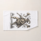 Barbatos Echos van de Jacht Bad Handdoek (Handdoek)