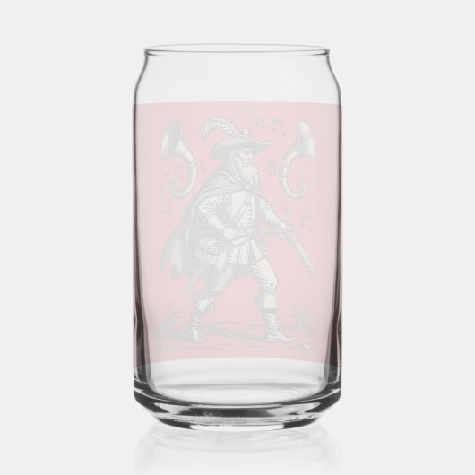Barbatos Echos van de Jacht Blikvorm Glas (Voorkant)