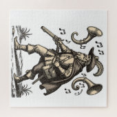 Barbatos Echos van de Jacht Legpuzzel (Horizontaal)