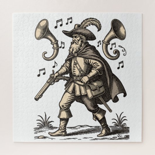 Barbatos Echos van de Jacht Legpuzzel (Verticaal)