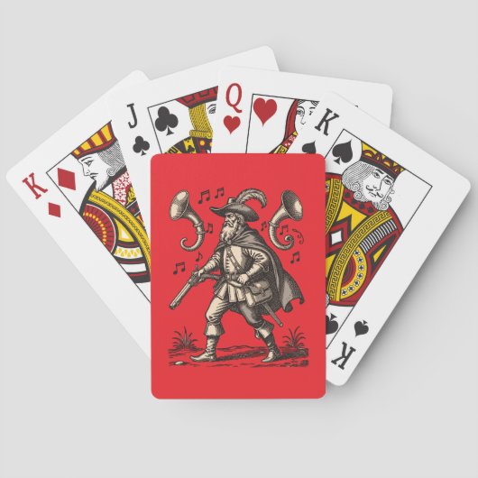Barbatos Echos van de Jacht Pokerkaarten (Achterkant)