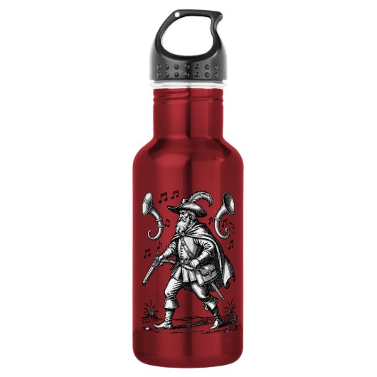 Barbatos Echos van de Jacht Waterfles (Voorkant)