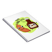 Barbe-cute Grappige Barbecue Woordgrap  Notitieboek (Rechterzijde)