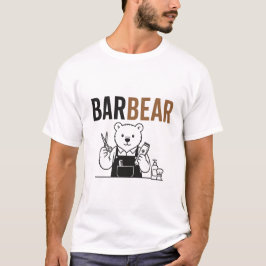 Barbear – Grappige Beer Barbier Grappen T-shirt