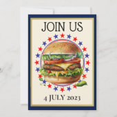 Barbecue / 4e juli / etc. kaart (Voorkant)