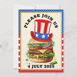 Barbecue / 4e juli / etc. Uitnodiging
