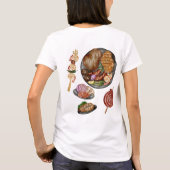 Barbecue Achtertuin Party Baby shower BBQ Moeder T-shirt (Achterkant)