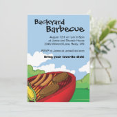Barbecue Backyard-uitvindingen Kaart (Staand voorkant)