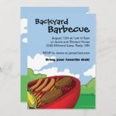Barbecue Backyard-uitvindingen Kaart (Voorkant / Achterkant)