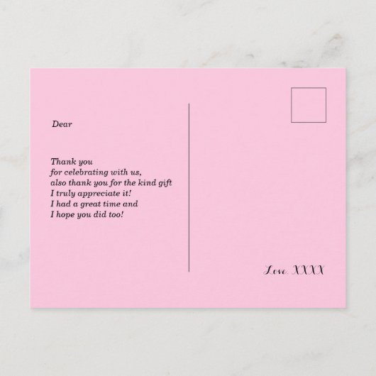 barbecue barbecue , bbq grill , dank u uitnodiging briefkaart (Achterkant)