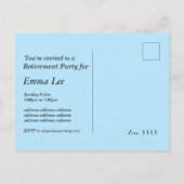 barbecue , barbecue , bbq grill , welkom uitnodiging briefkaart (Achterkant)