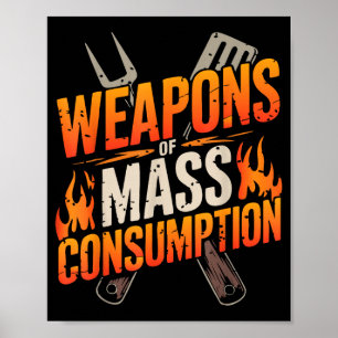 Barbecue bbq grap grill pit meesterchef roker vade poster