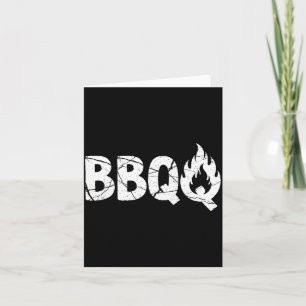 Barbecue Bbq grap voor cadeau voor grill timer rok Kaart