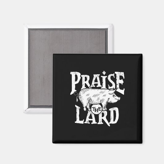 Barbecue BBQ Grill Varkensvlees Varkensvlees Pork  Magneet (Voorkant / Achterkant)