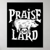 Barbecue BBQ Grill Varkensvlees Varkensvlees Pork  Poster (Voorkant)