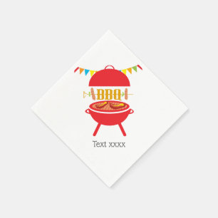 barbecue , bbq grill , verjaardagsfeest , barbecue servet