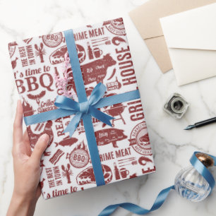 Barbecue Bbq Grillen Cadeaupapier