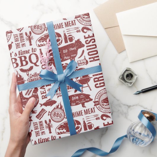 Barbecue Bbq Grillen Cadeaupapier (Geschenken)