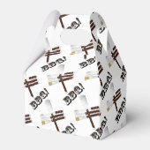 Barbecue BBQ Grillen Feest Favor Doos Bedankdoosjes (Achterkant)