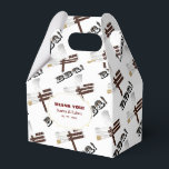 Barbecue BBQ Grillen Feest Favor Doos Bedankdoosjes<br><div class="desc">Barbecuegereedschap: Basterkwast,  Vork,  Tang en Spatel.</div>