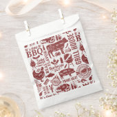 Barbecue Bbq Grilling Bedankzakje (Geknipt)