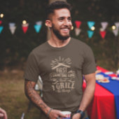 Barbecue BBQ Grilling Cooking Fathers Day Pap T-shirt