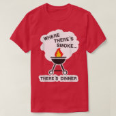 Barbecue BBQ Grilling Cooking Fathers Day Pap T-shirt (Design voorkant)