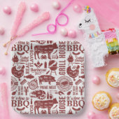 Barbecue Bbq Grilling Papieren Bordje (Feest)